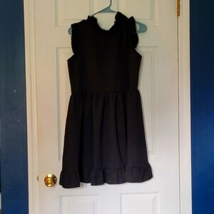 Black Ruffle Dress